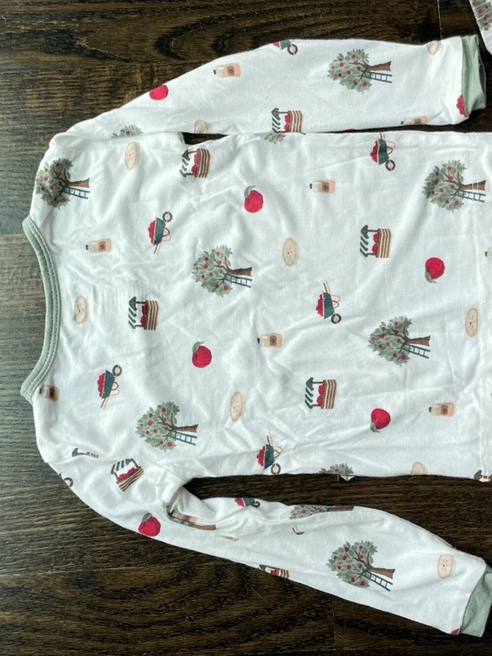 Kyte BABY Apple Orchard 18-24months two-piece pajama print